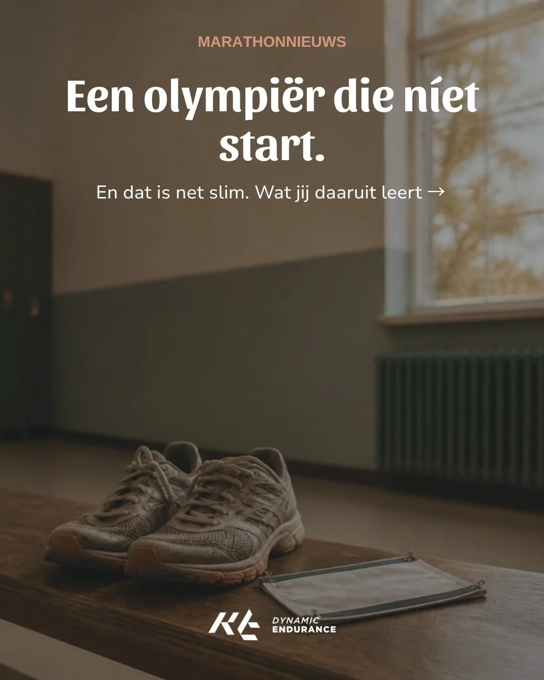 Vandaag lopen ze de marathon van Chicago. Zonder Bashir Abdi.

Een kleine scheur in de kuit, na maanden voorbereiding. Zuur. Toch koos hij samen met zijn trainer en medisch team voor geen risico.

En jij? Hoe vaak sta je aan de start "want ik he