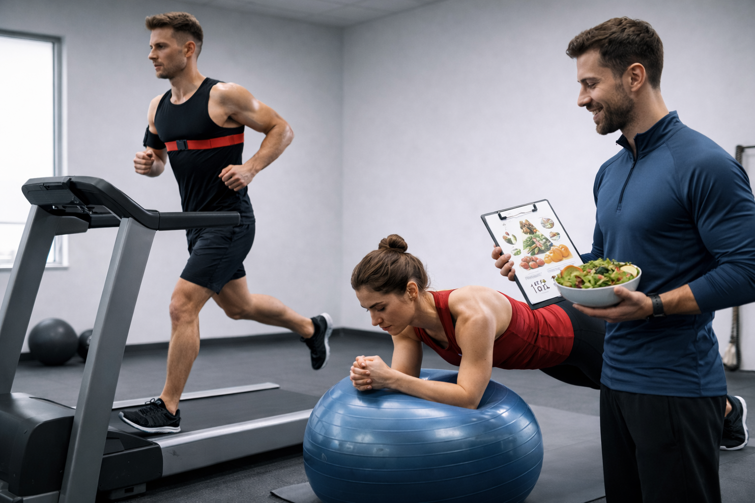 Combi - lopen, core stability & voedingsadvies op maat - 1 maand