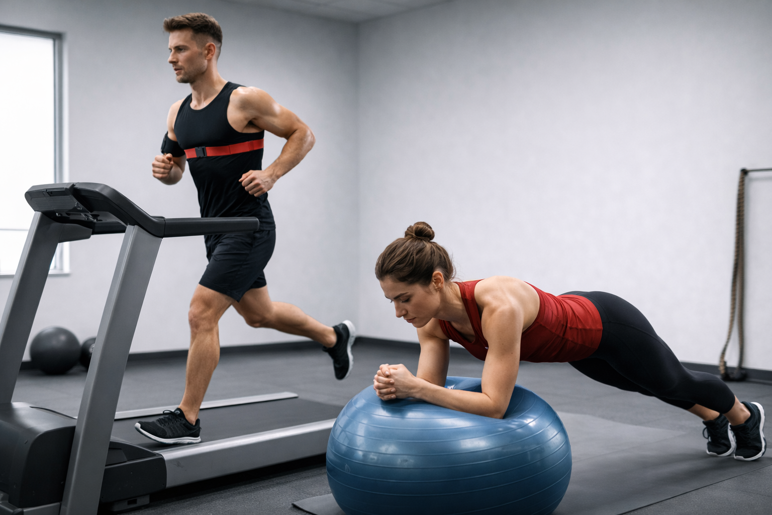 Combi - lopen & core stability op maat - 1 maand