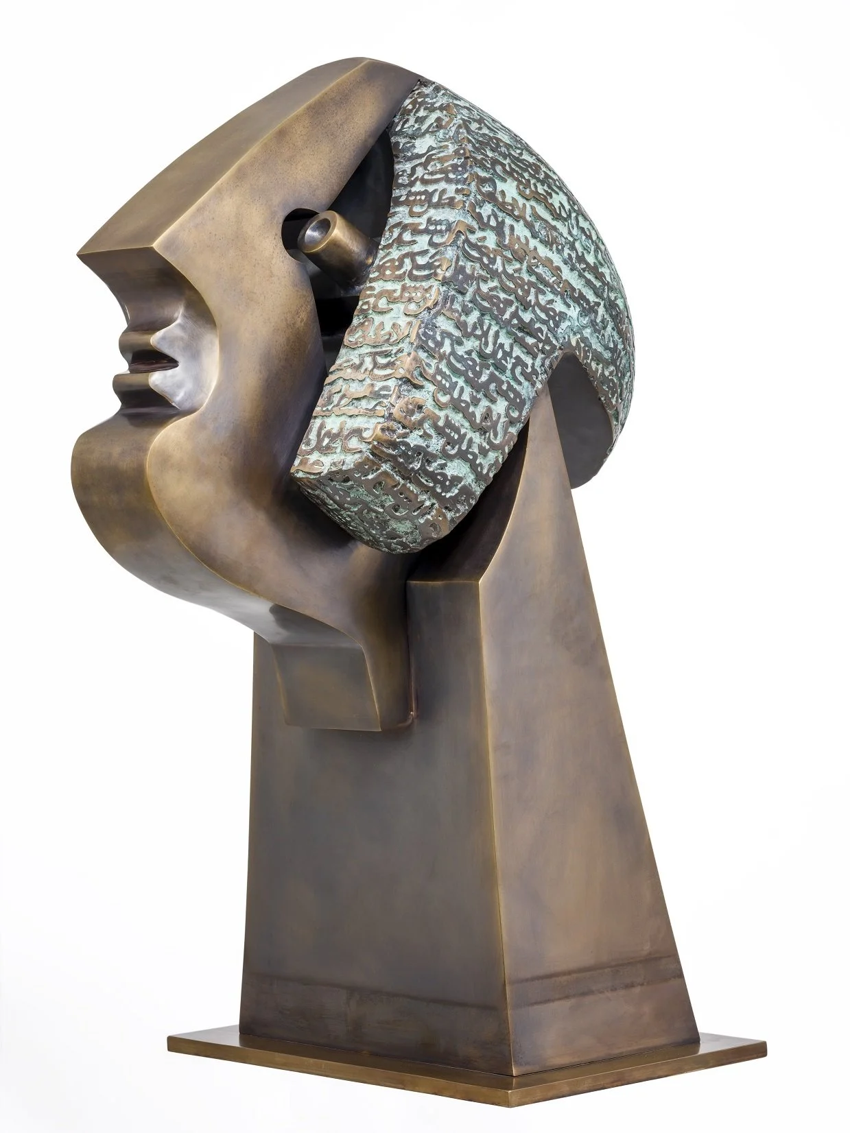 Head of poet || (2009), Bronze, 1/3, 83 x 55 x 40 cm