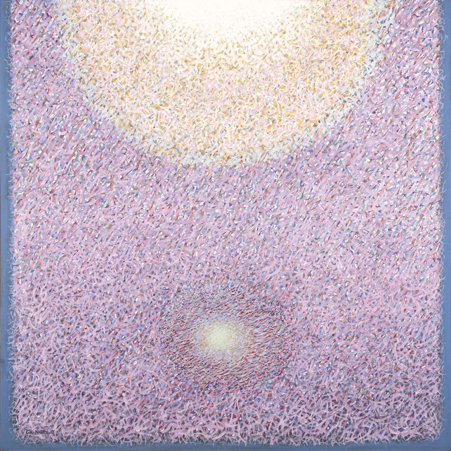 Untitled (2012), 152 x 152 cm, Acrylic on Canvas