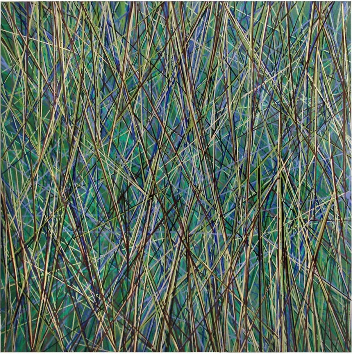From Perplexity Collection(2006), 100x100 cm, Oil on Canvas
