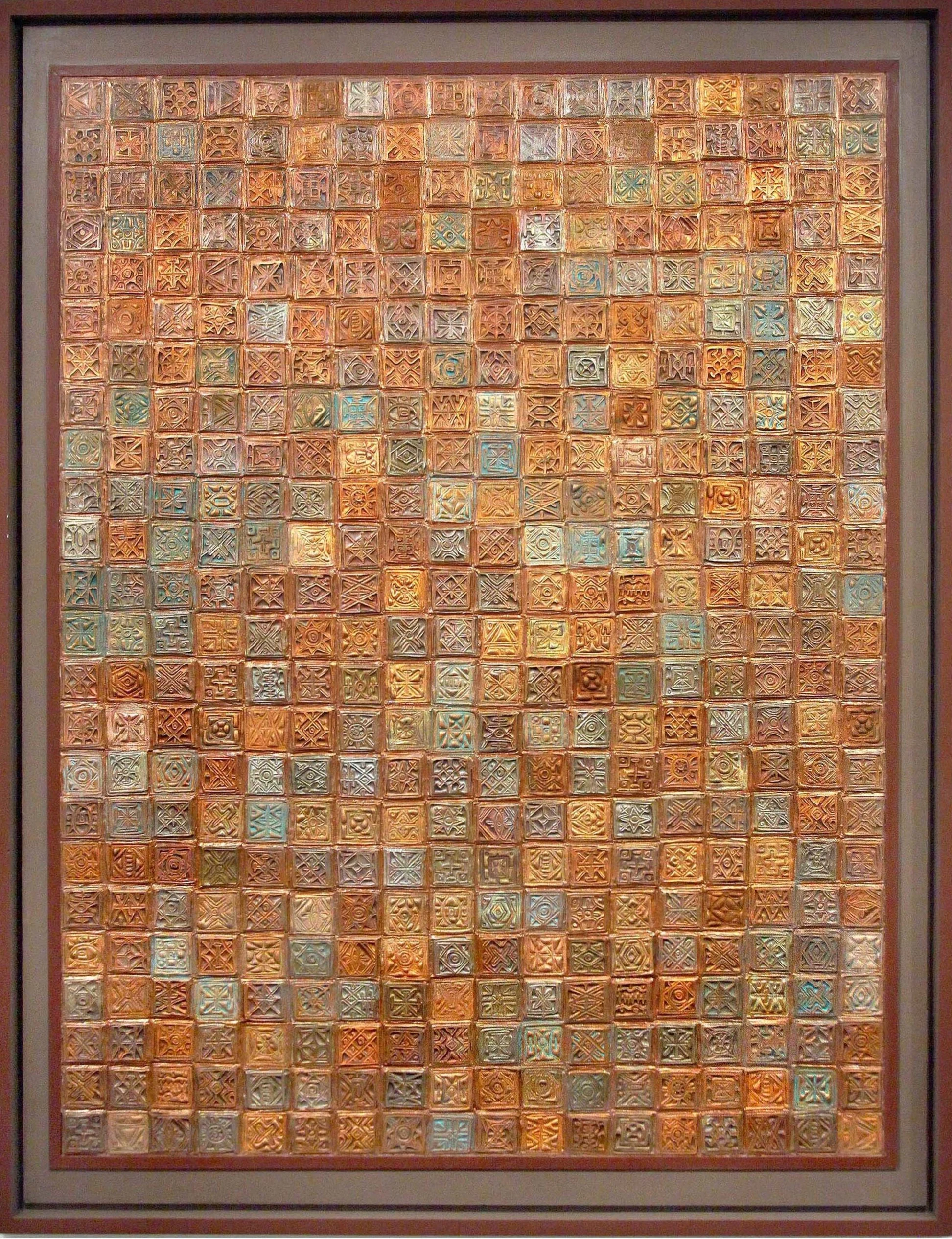 From Nostalgia Relief Collection (2010), 161x123 cm, Copper