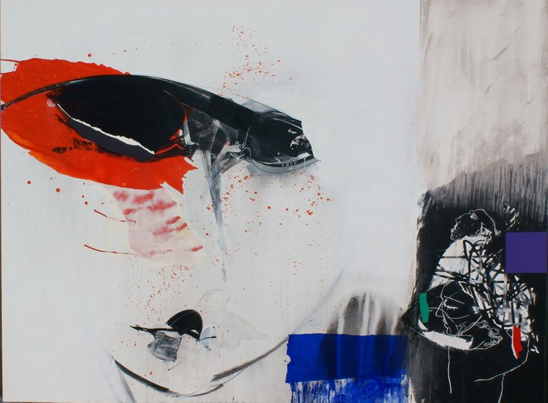 Untitled (2006), 150 x 200 cm, acrylic on canvas