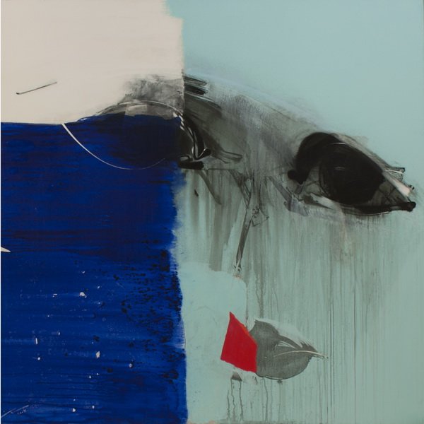 Untitled (2012), 150 x 150 cm, acrylic on canvas
