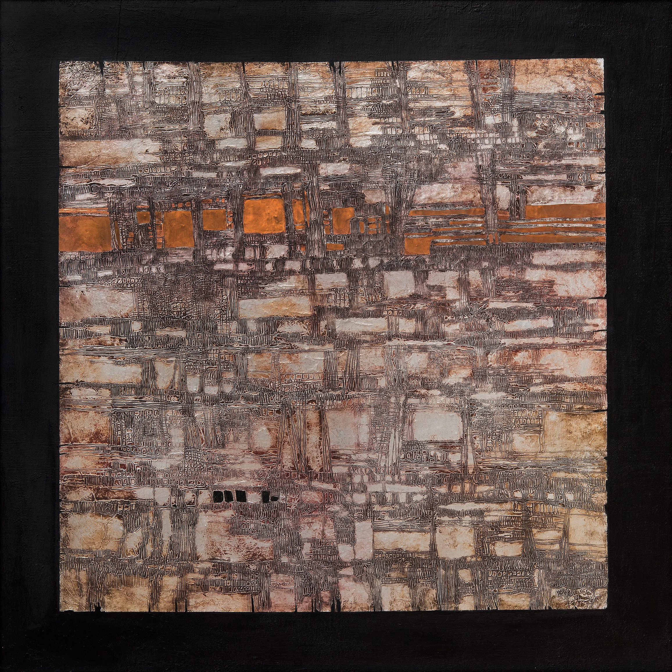 Untitled (2002), 100x100 cm, Mixed Media