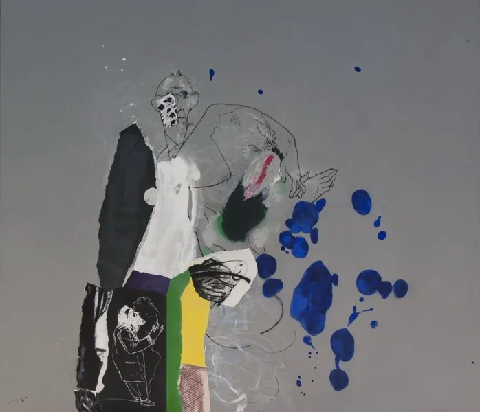 Untitled (2011), 210 x 180 cm, acrylic on canvas