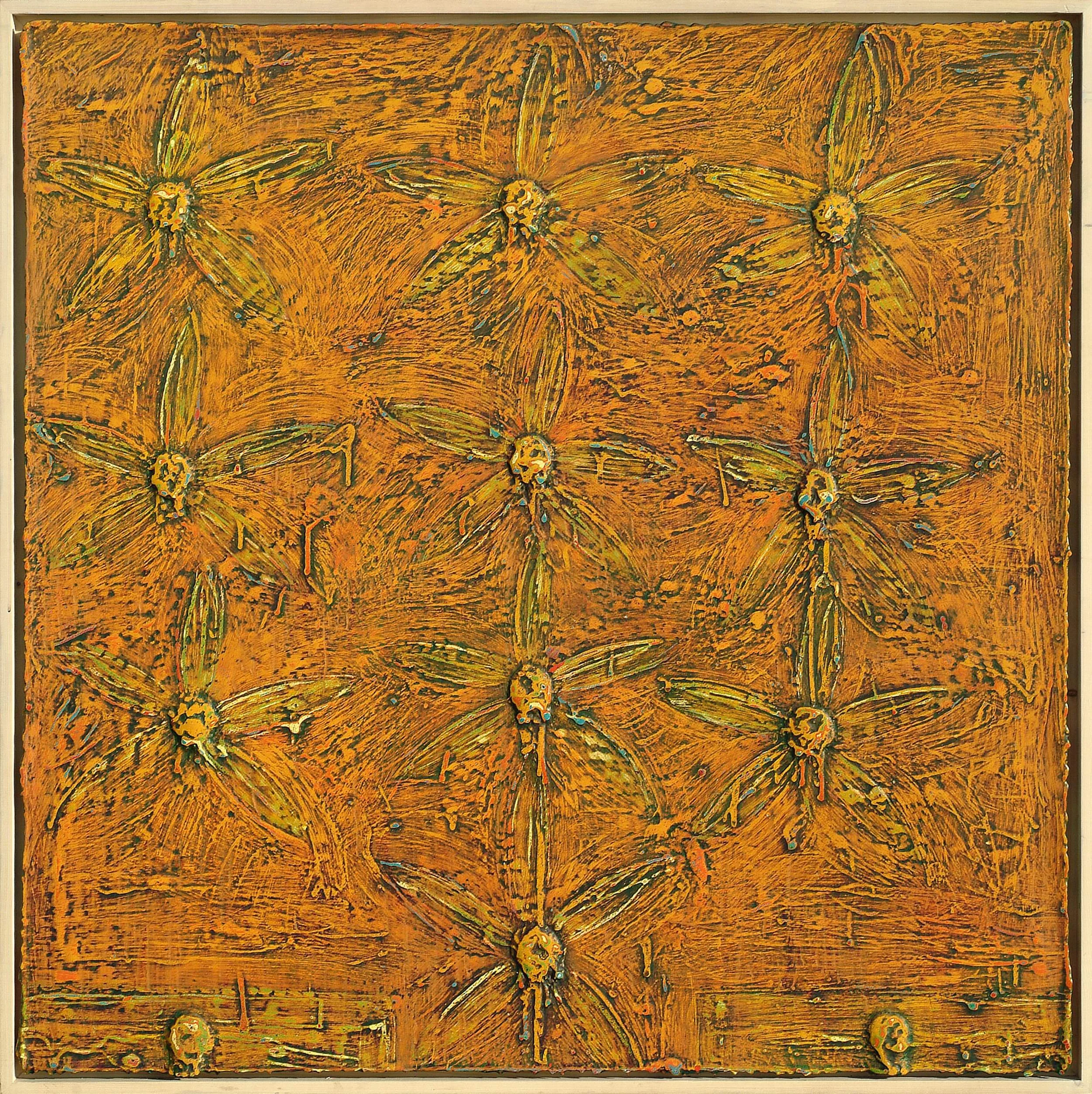 Untitled (2008), 120x120 cm, Mixed Media