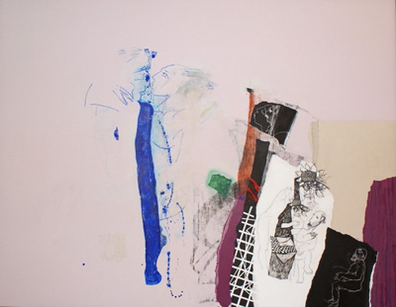 Untitled (2008), 179 x 229 cm, acrylic on canvas