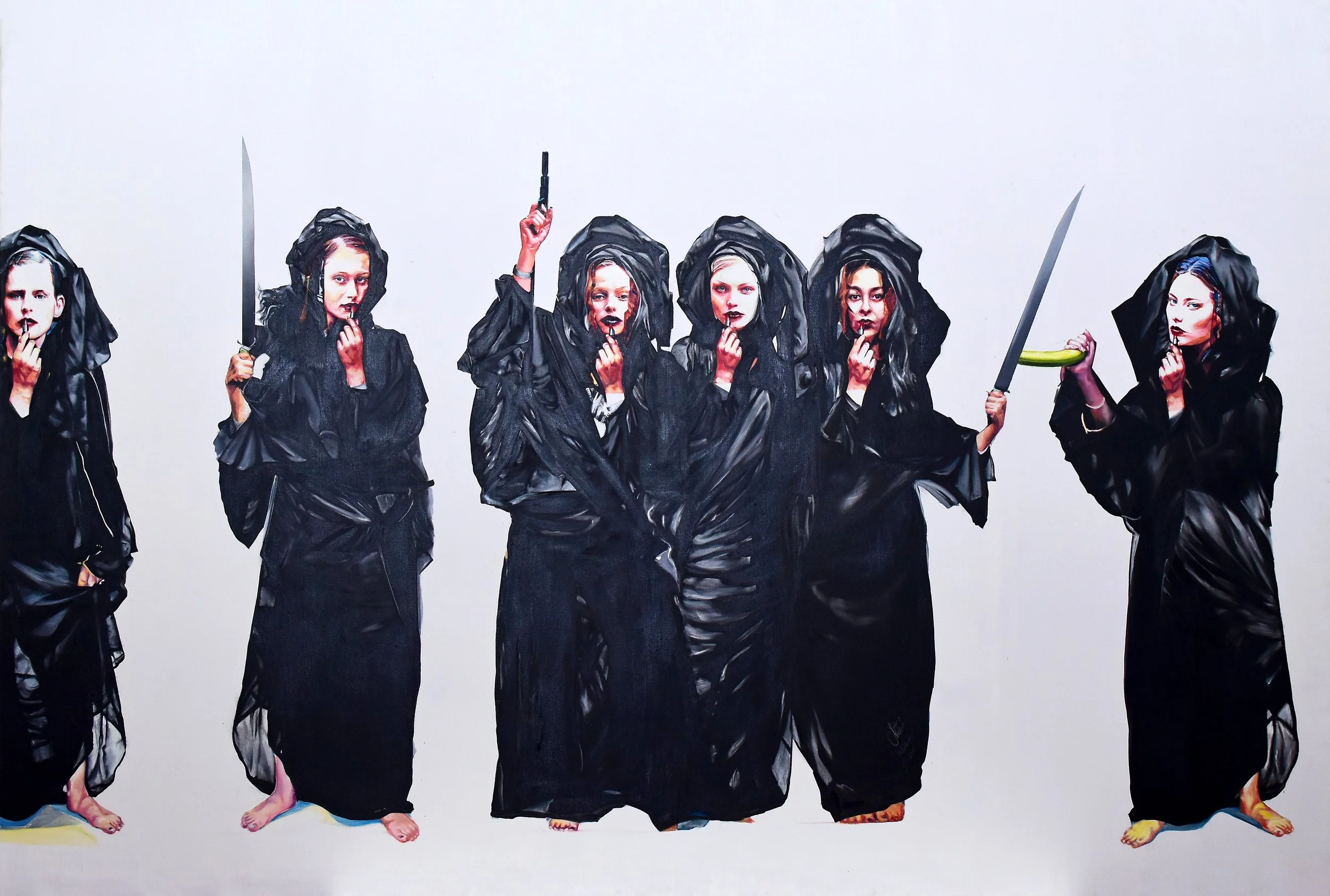 Seduction (2010), 200x300 cm, Oil On Canvas