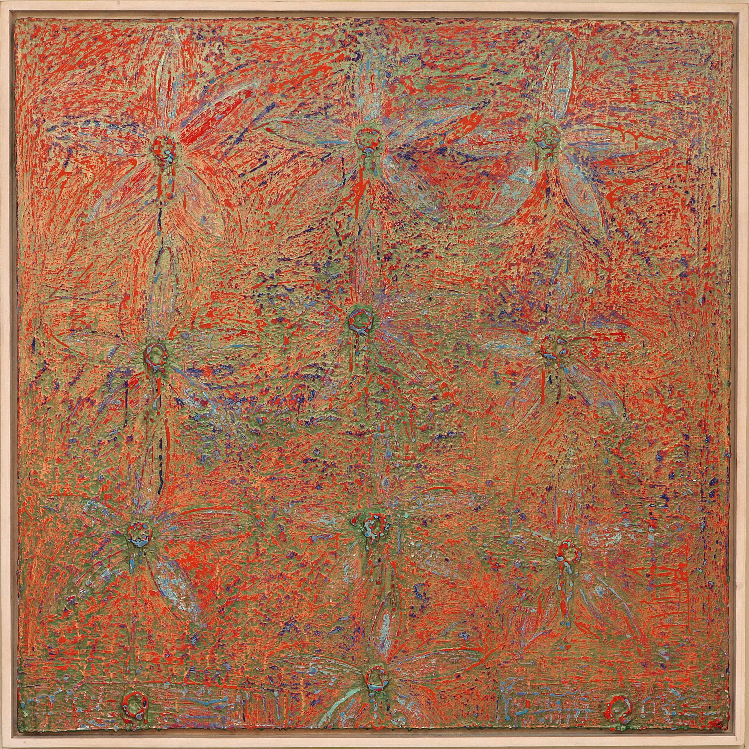 Untitled (2007), 120x120 cm, Mixed Media