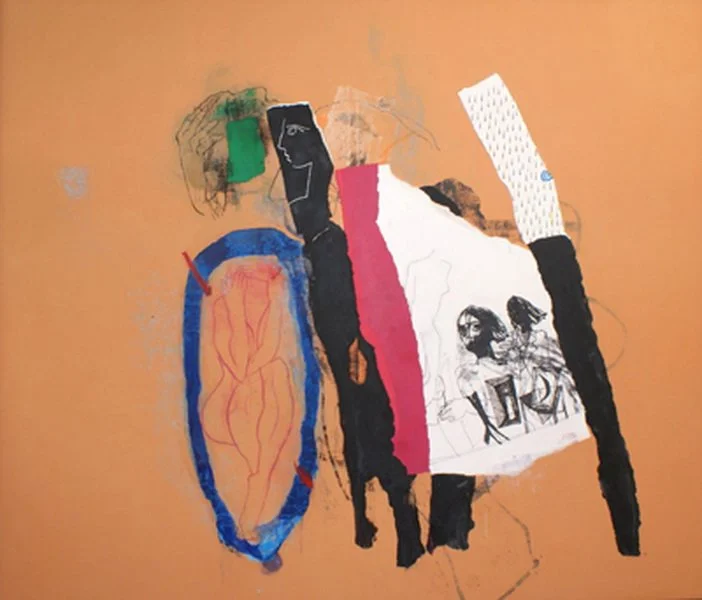 Untitled (2008), 214 x 248 cm, acrylic on canvas