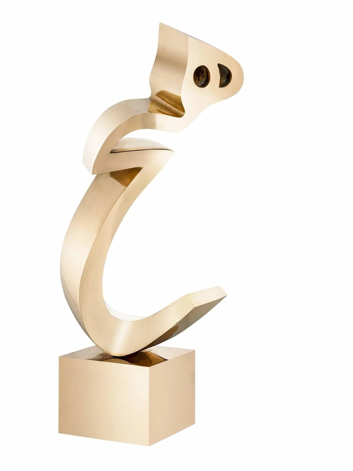 Heech (2005), Bronze, AP, 108 x 50 x 26 cm, Property from the Museum of Parviz Tanavoli