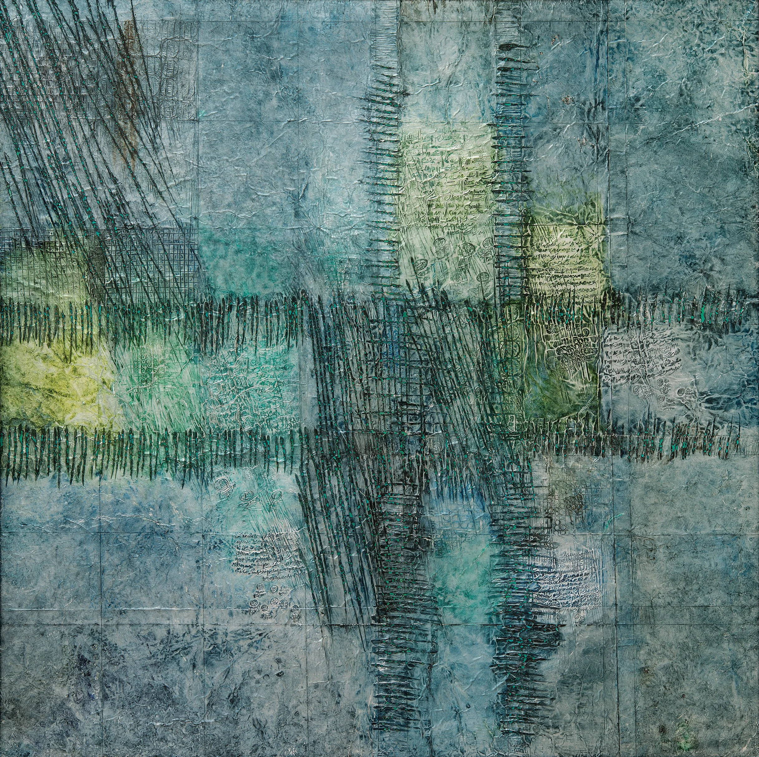 Untitled (2008), 120x120 cm, Mixed Media
