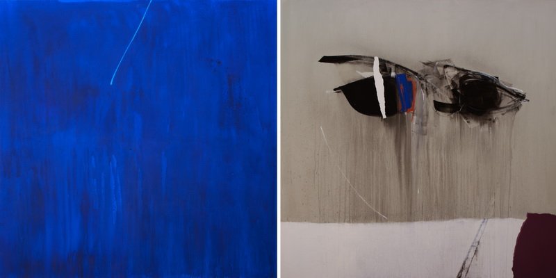 Untitled (2012), 200 x 400 cm, mixed acrylic on canvas