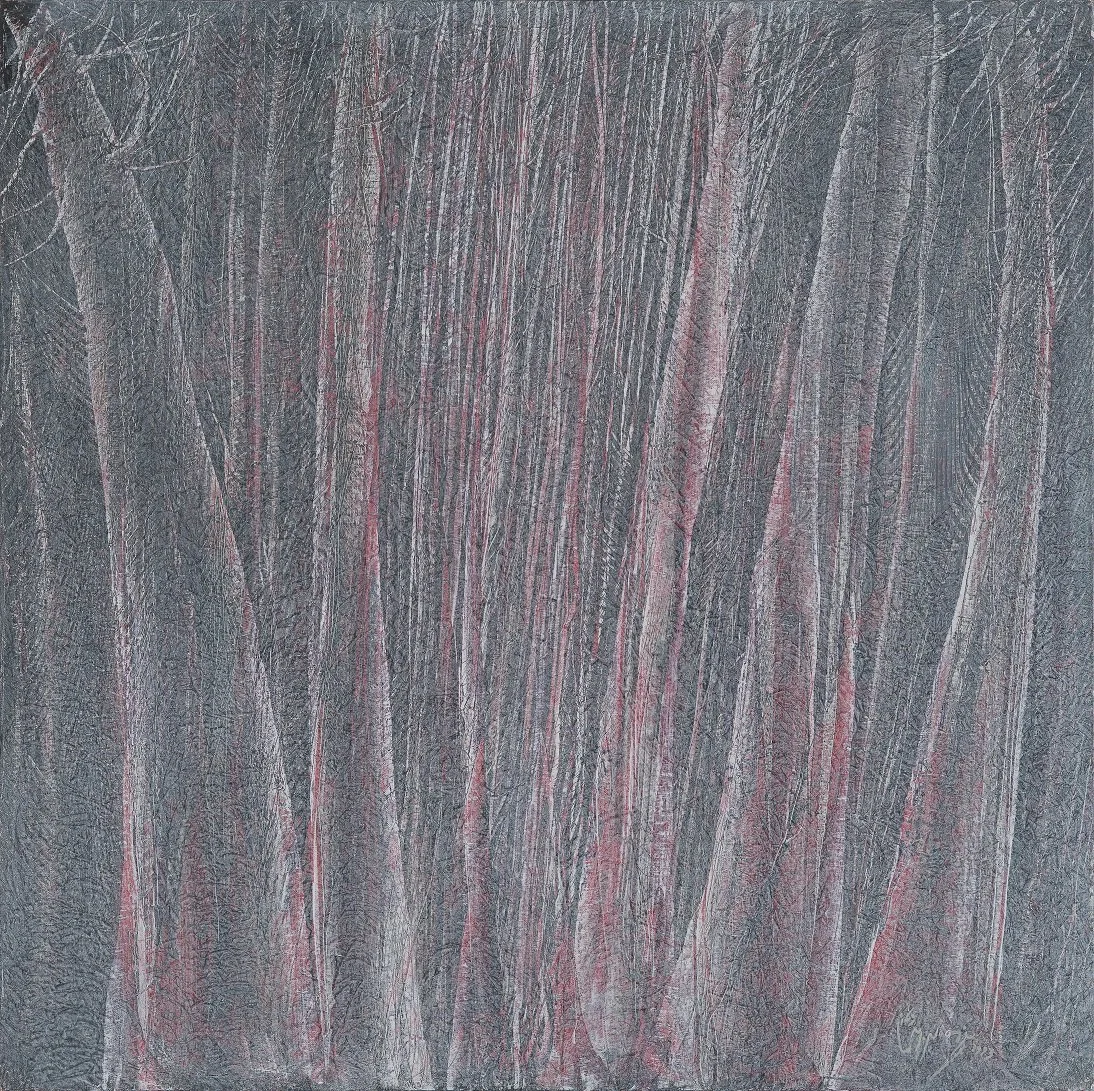 From the Trees Series (1993), Inspired by the Music of Richard Wagner, 100x100 cm,  Oil on Canvas