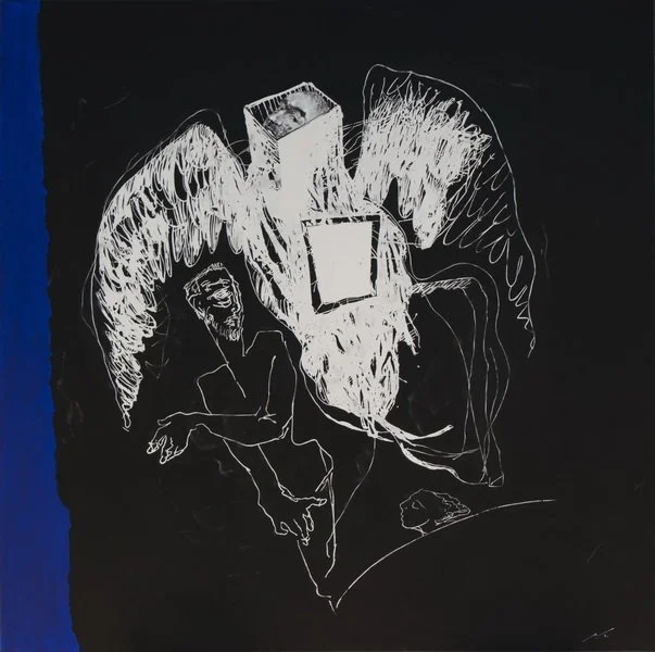 Untitled (2012), 200 x 200 cm, acrylic on canvas