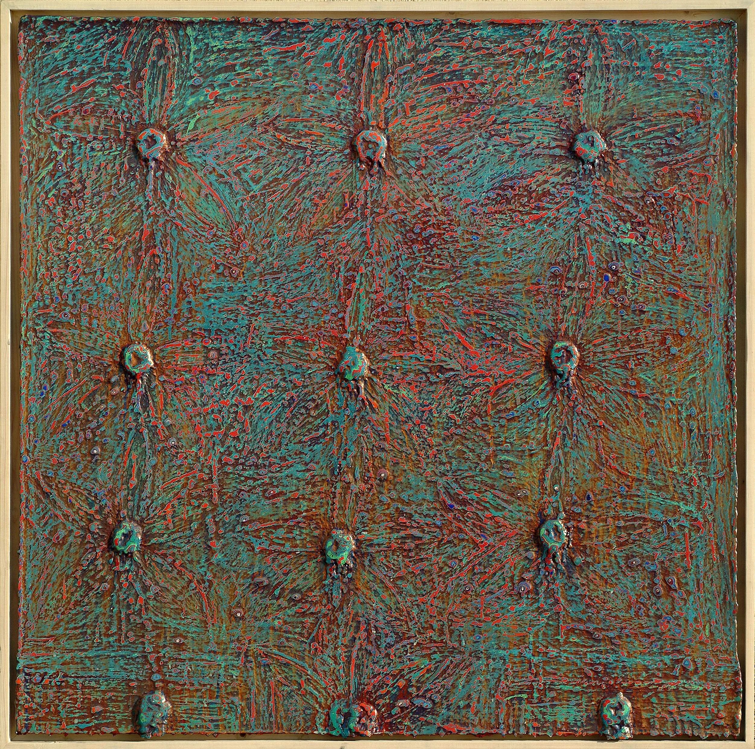 Untitled (2008), 120x120 cm, Mixed Media