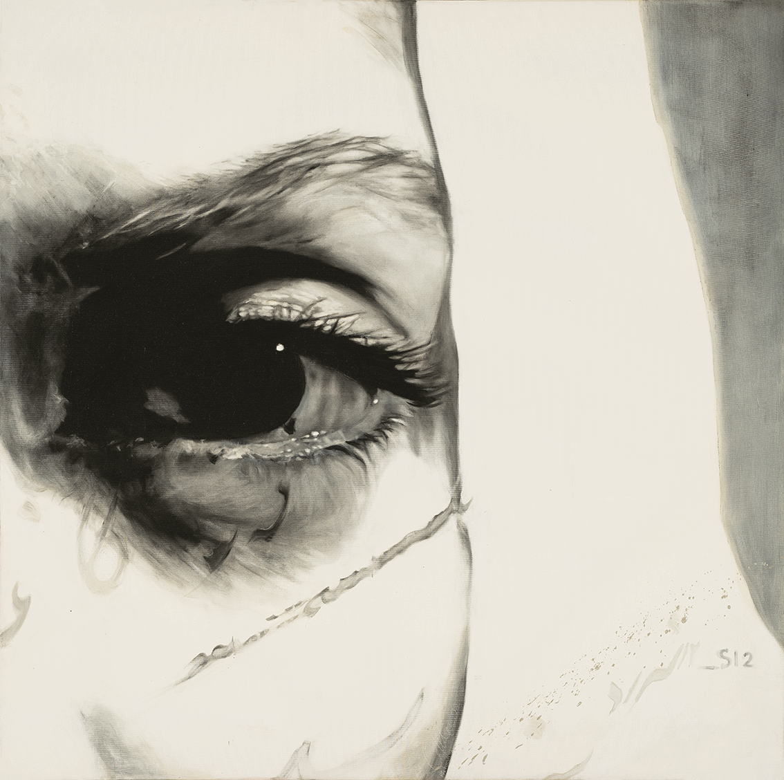 Untitled (2009), 100x100 cm, Oil On Canvas