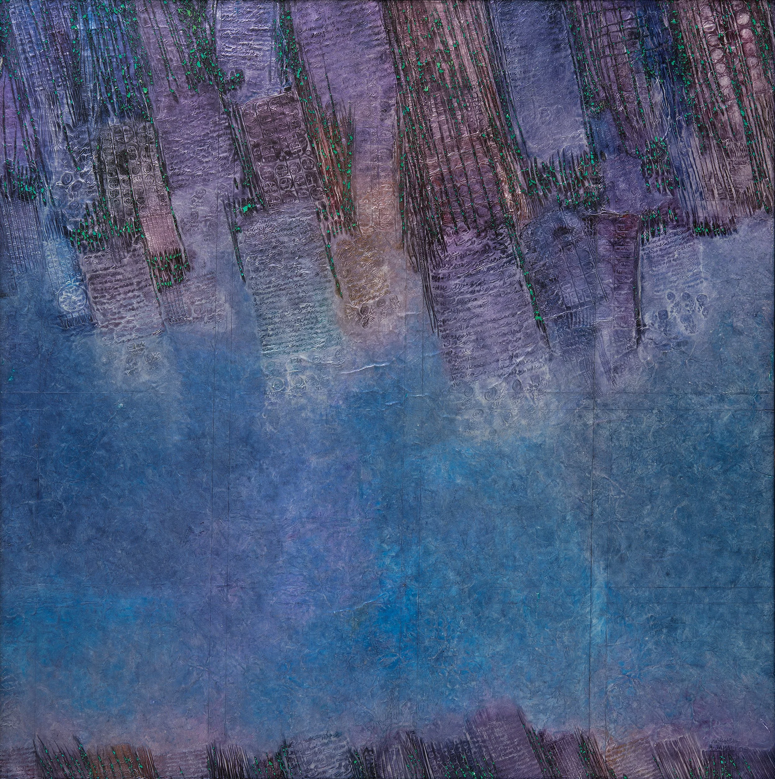 Untitled (2008), 120x120 cm, Mixed Media