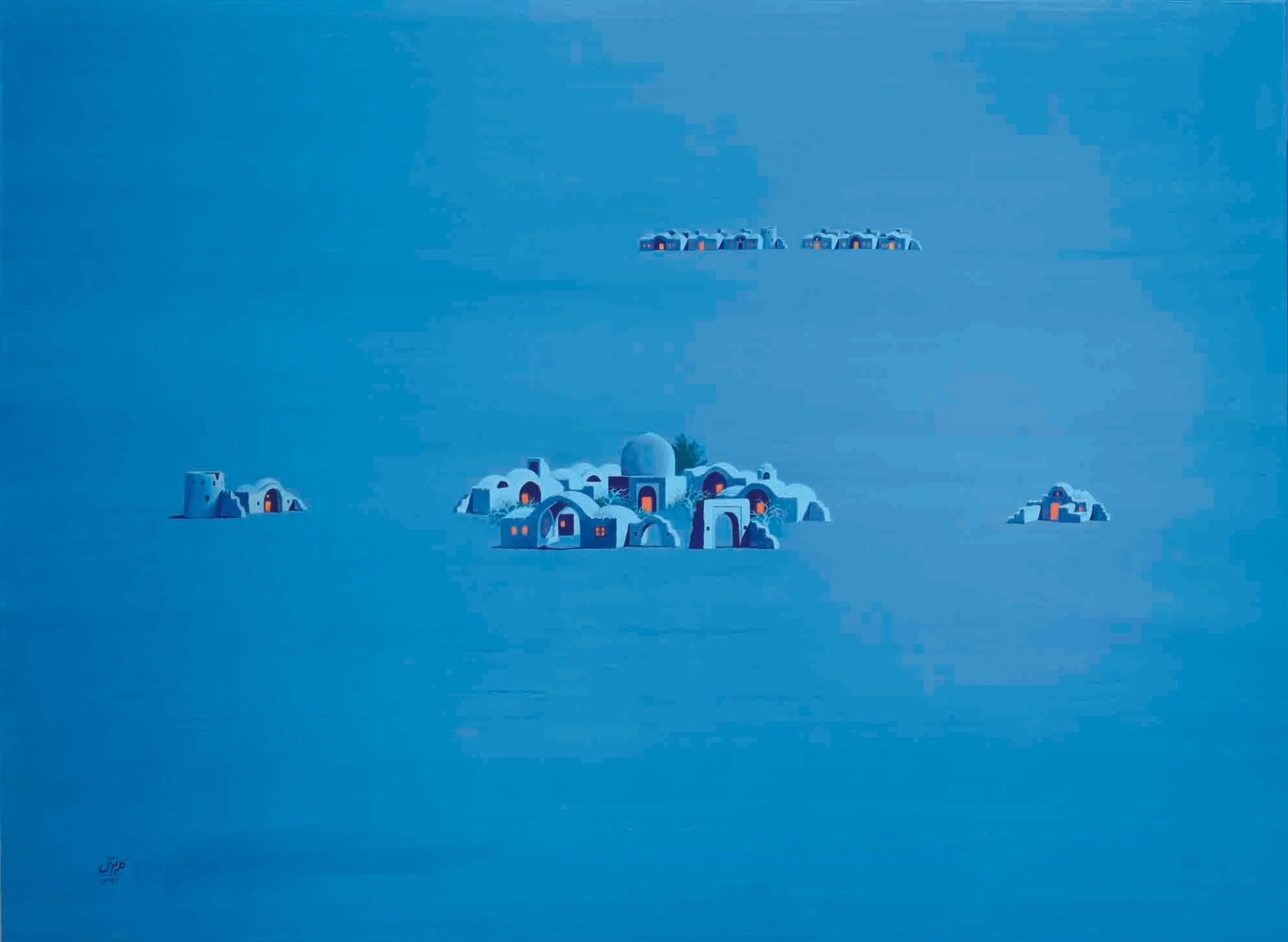 from the night series (2013), 200 x 150 cm, Acrylic on Canvas