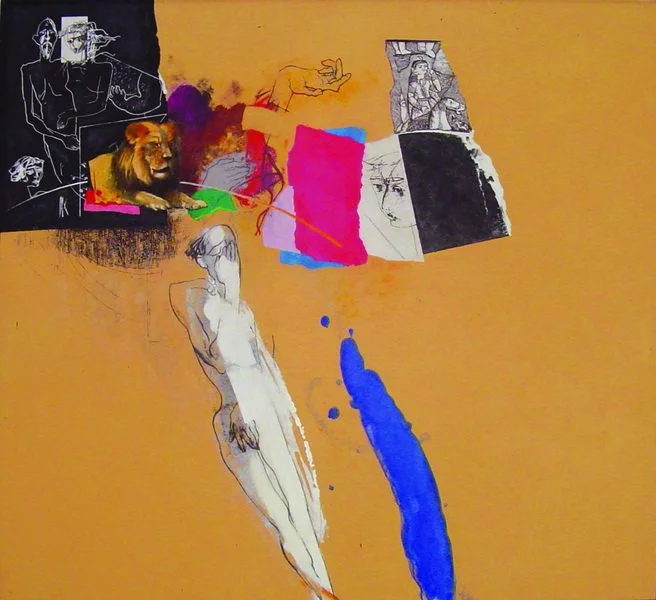 Untitled (2004), 194 x 214 cm, acrylic on canvas