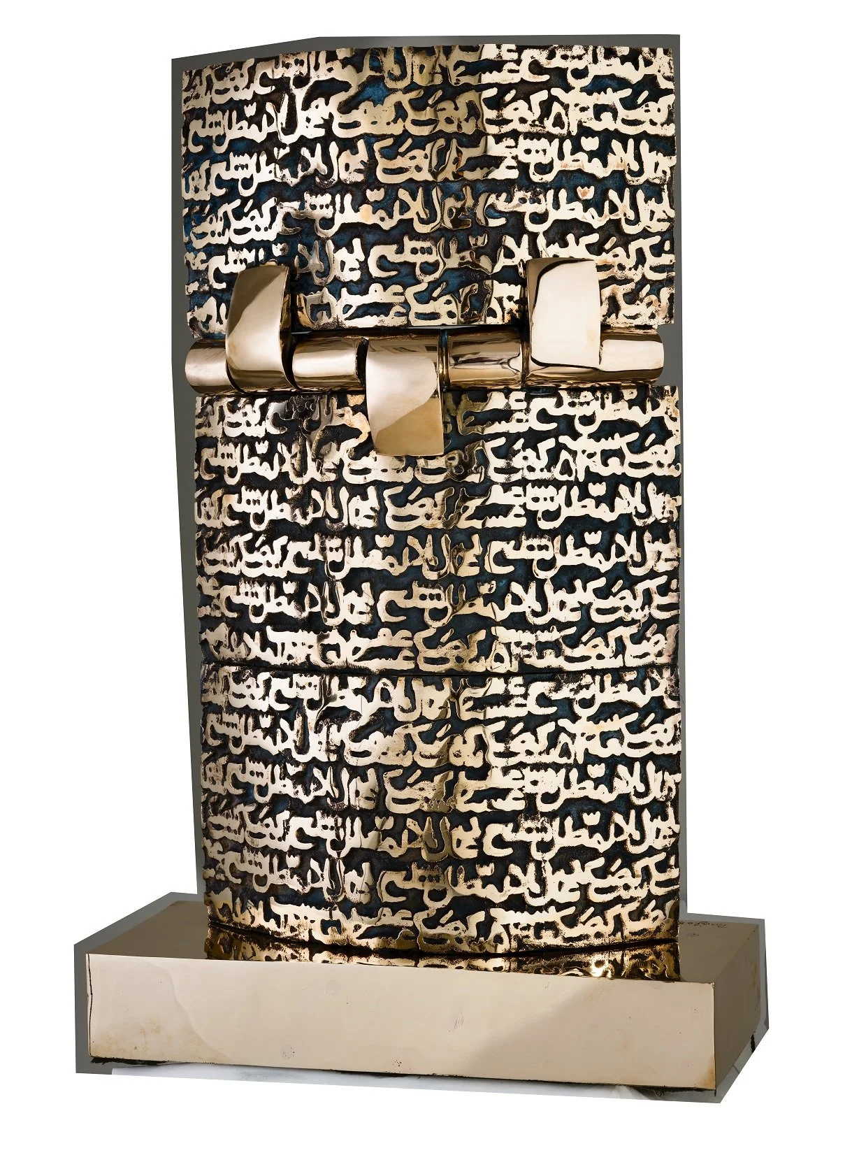 Walls and Locks (2005) Bronze, 6/6, 67 x 42 x 18 cm