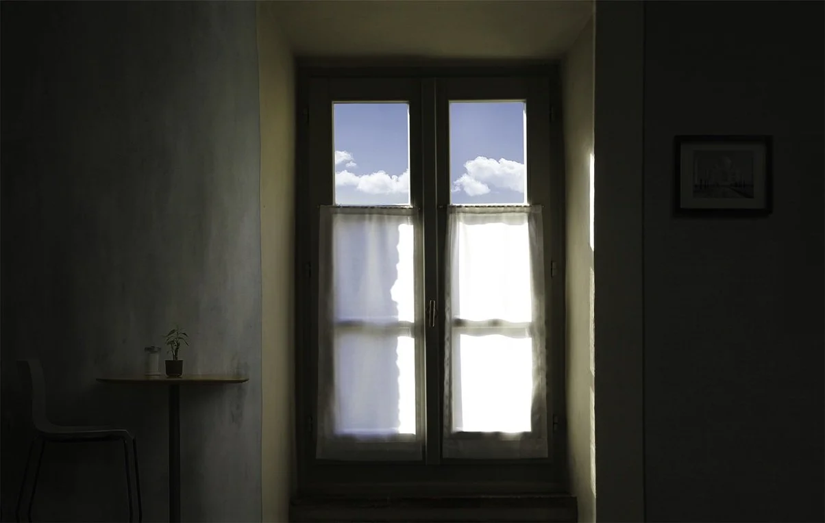 From A Window To Life Series (2009), 241 x 144 cm, Digital Print on Canvas