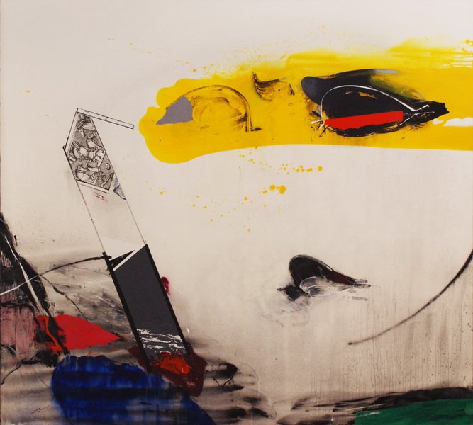 Untitled (2013), 180 x 200 cm, acrylic on canvas
