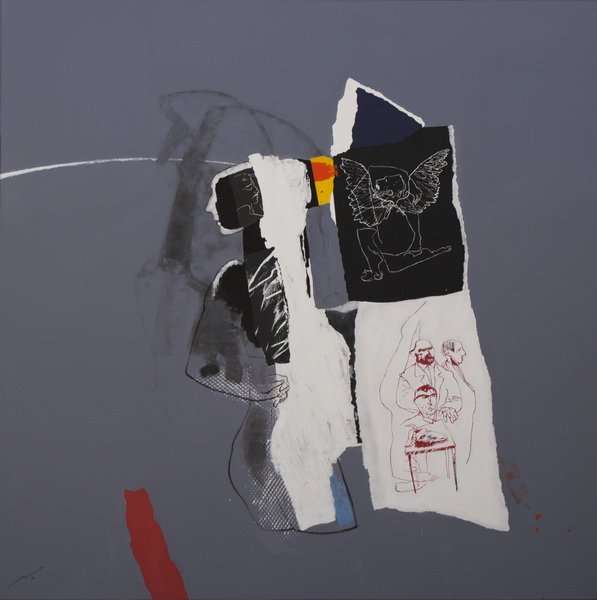 Untitled (2012), 180 x 180 cm, acrylic on canvas