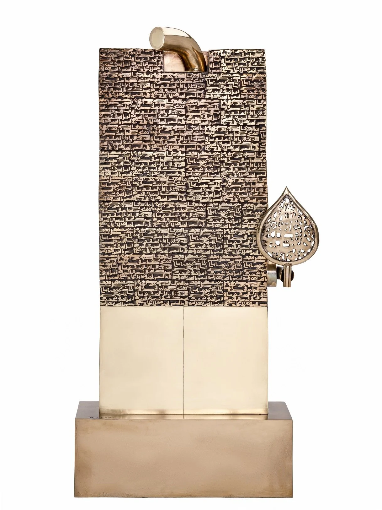 Poet and Cypress Tree (2007), Bronze, 91 x 45 x 20 cm