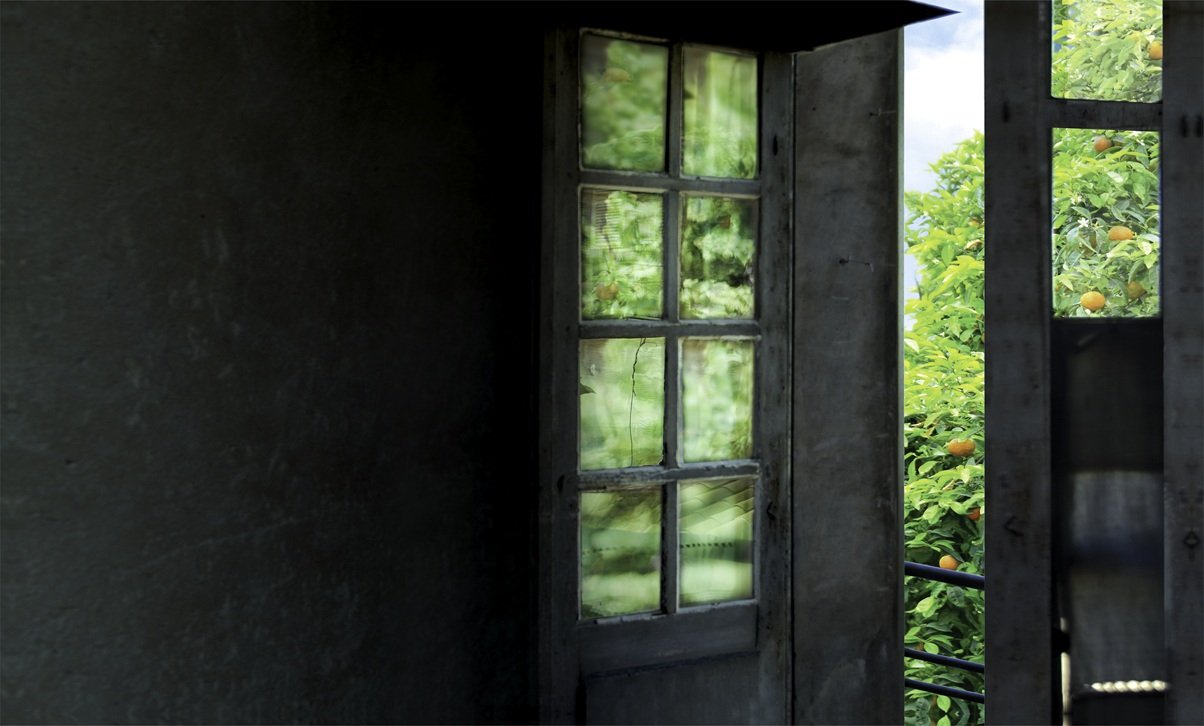 From A Window To Life Series (2002), 229 x 144 cm, Digital Print on Canvas