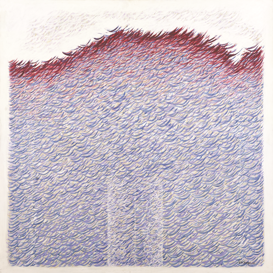 Untitled (2008), 100 x 100 cm, Acrylic on Canvas