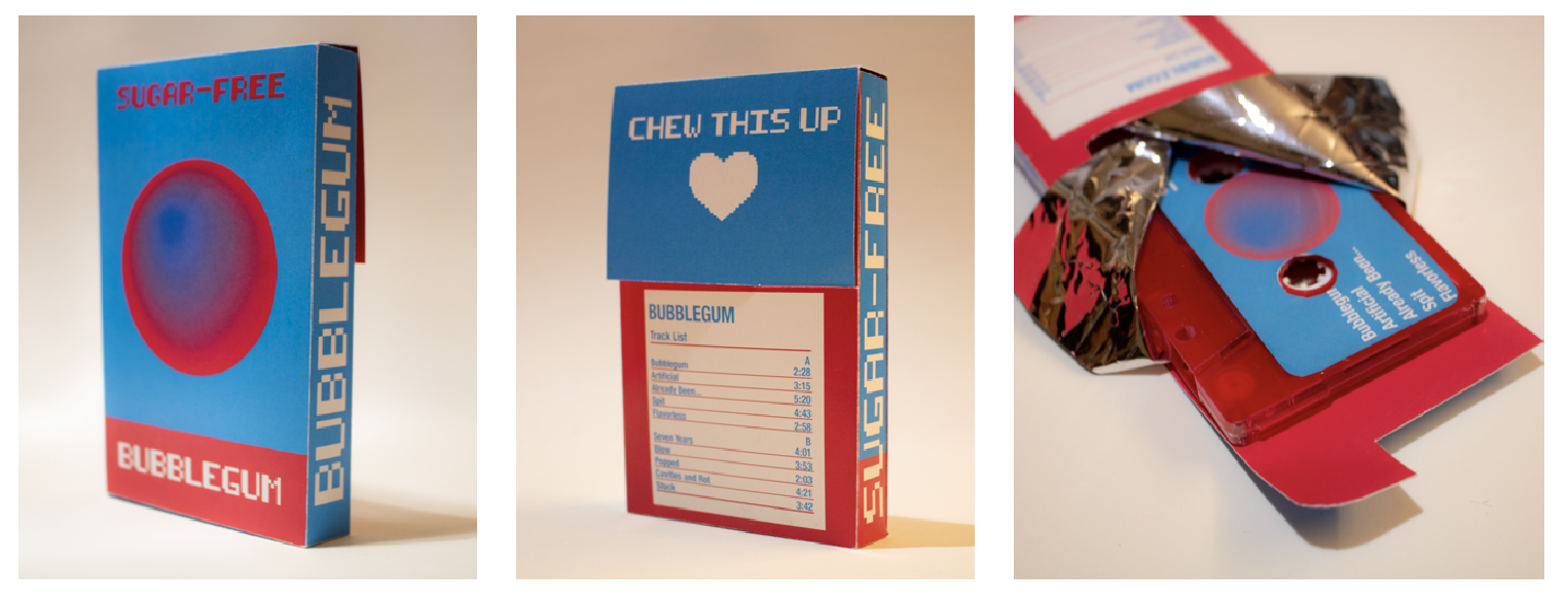 Bubblegum Cassette Design