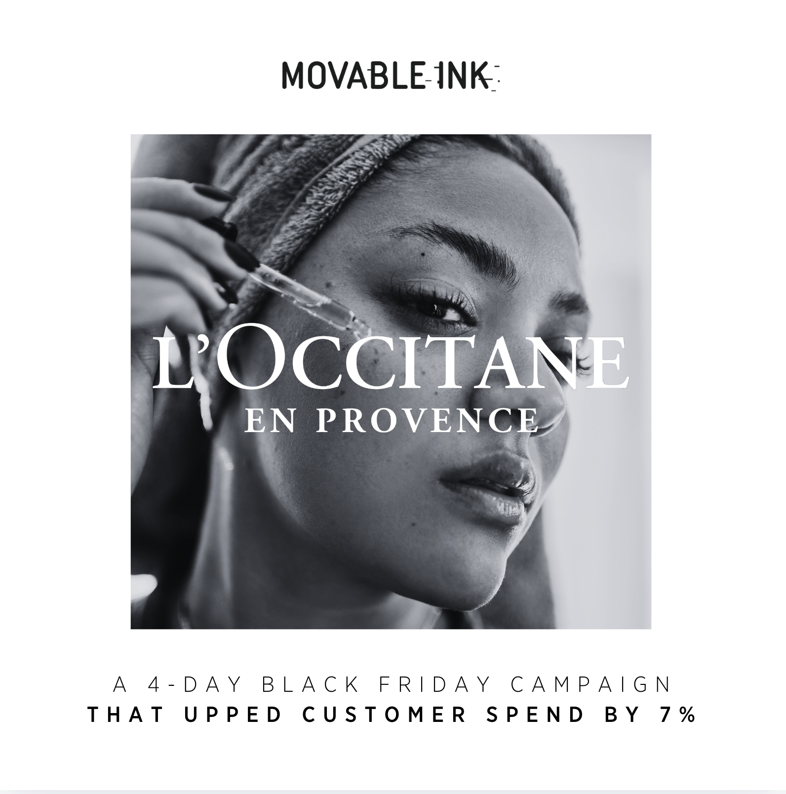 Movable Ink x Adobe Black Friday Campaign social post 1