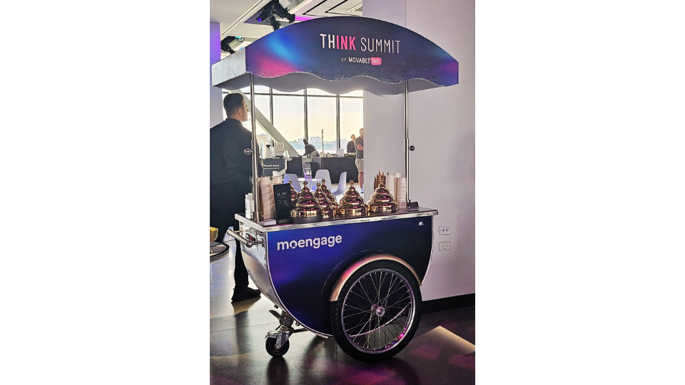 Think Summit Branded Gelato Cart
