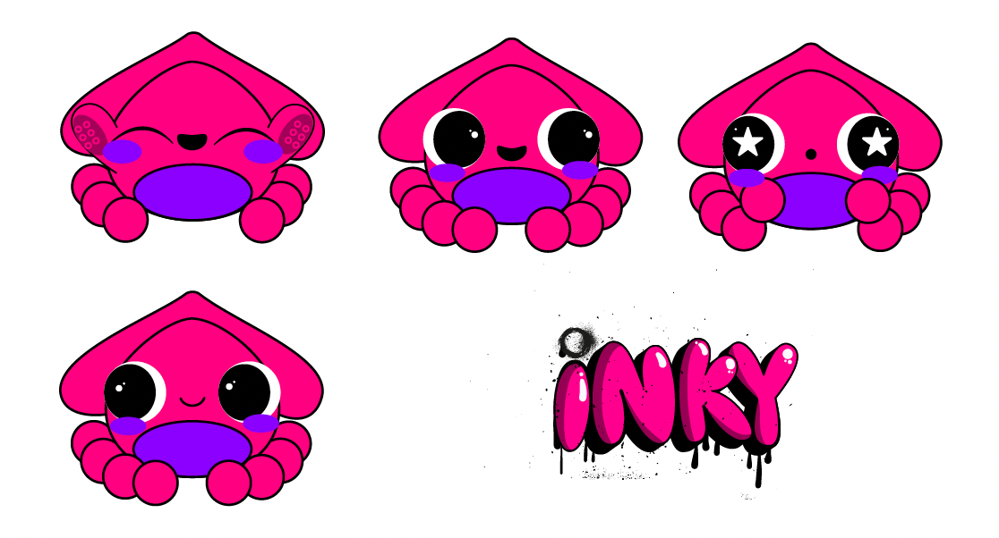 Inky Emoji Designs