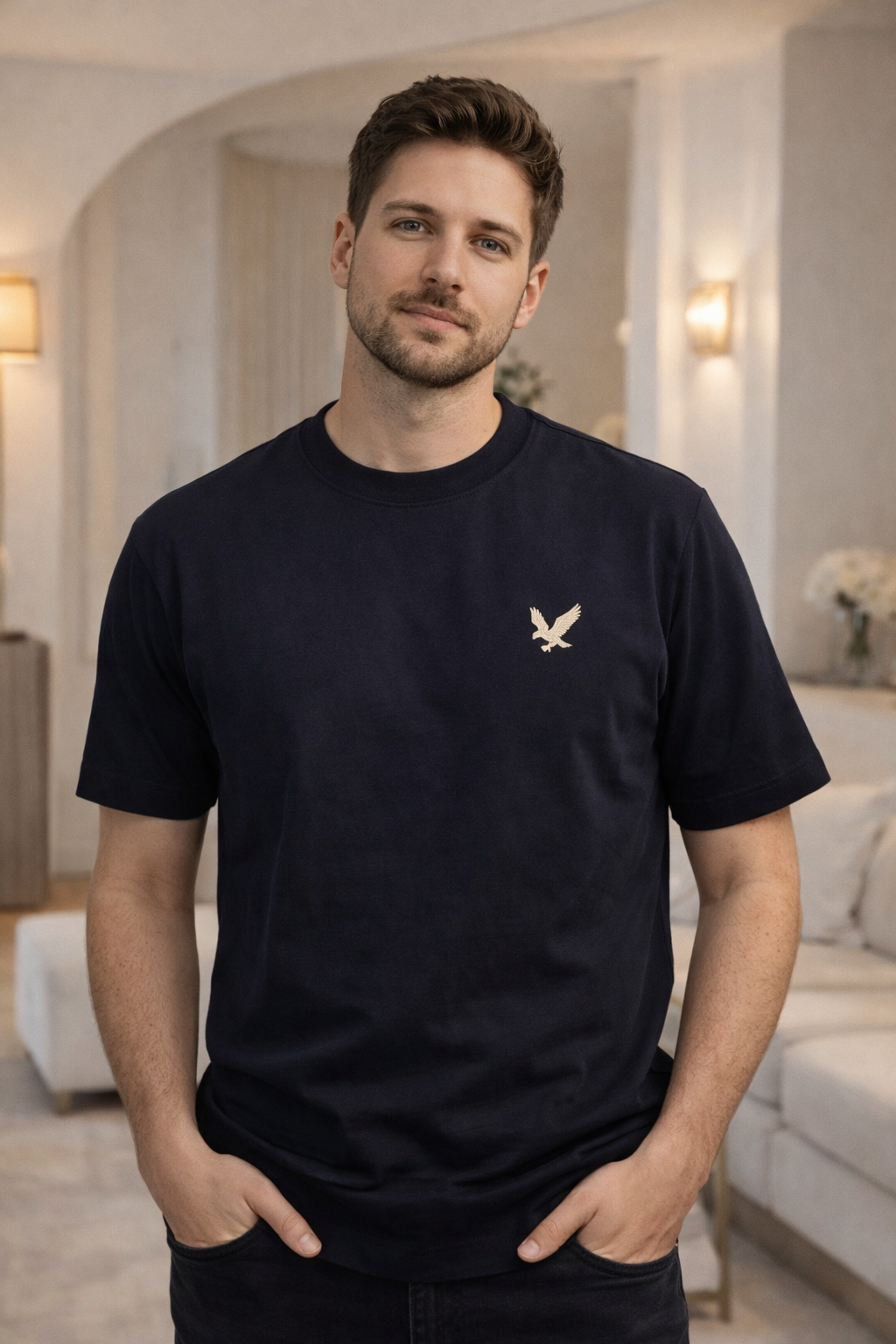 Casa Monti Archive - Essenza T-Shirt mit Sticklogo