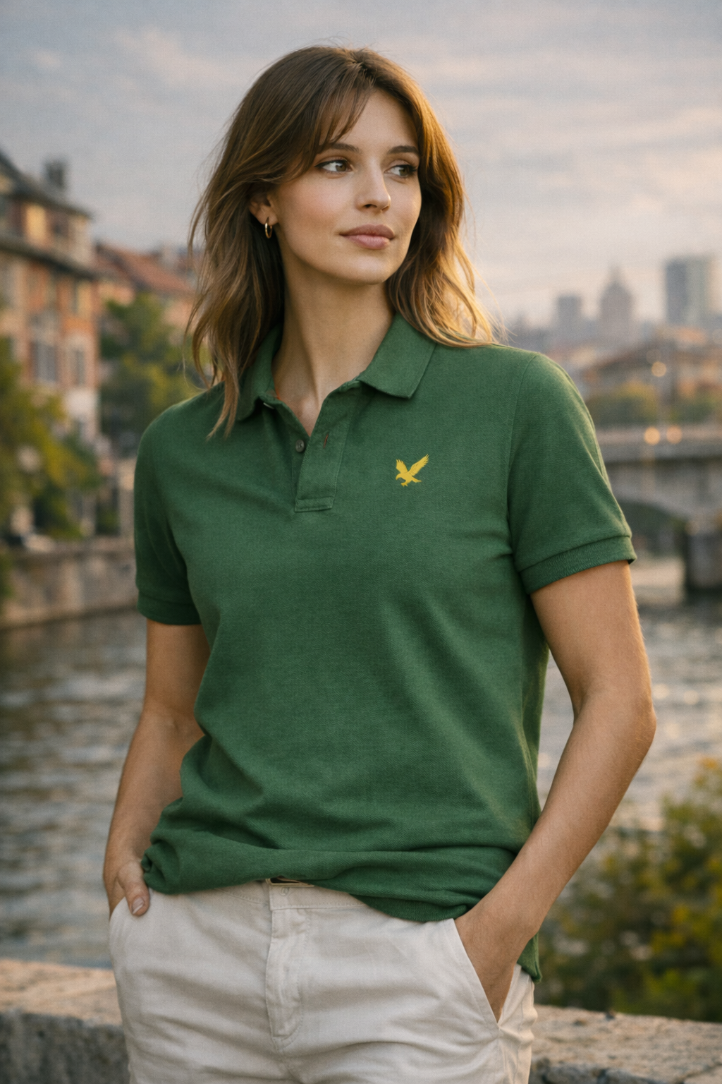 Casa Monti Archive - Essenza Polo Shirt Dunkelgrün