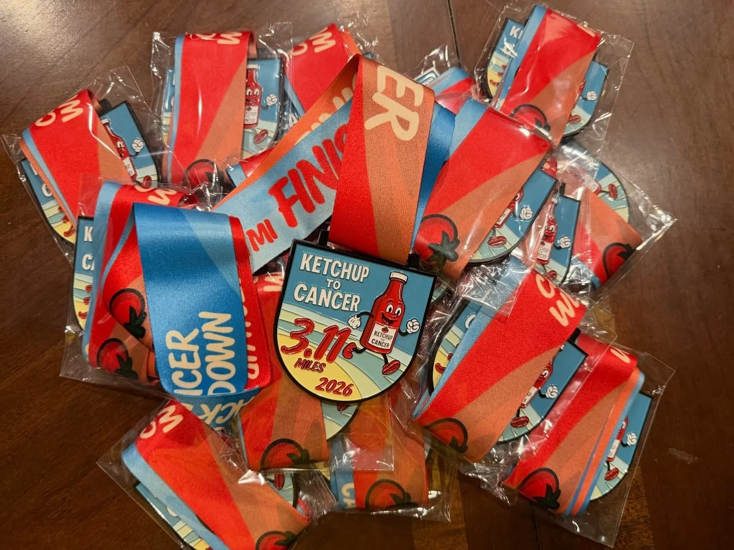 Eight weeks ago, I took a risk. I committed to a hosting a virtual 5k with zero experience and bet that this amazing community would show up.

And holy wow, you have. That photo? That&rsquo;s all that&rsquo;s left. 

There are 40 days left, 15 medals