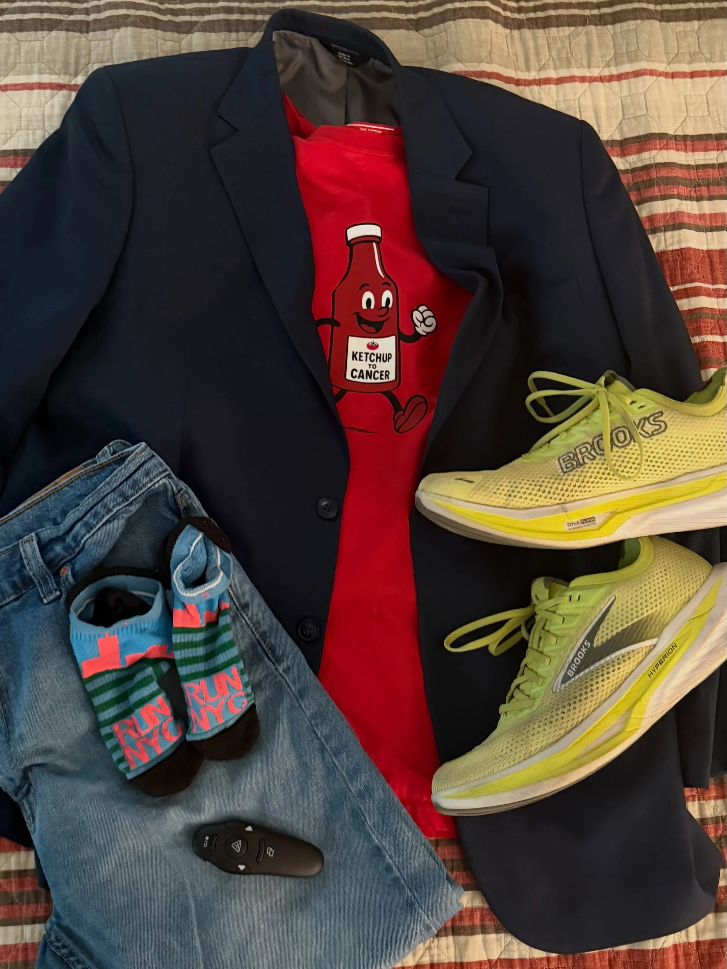 Why can&rsquo;t we do flat Alex for TEDx talks like we do for marathon day?! This feels the same level as insane.

Tomorrow, I take the stage at @browncountymusic to deliver my TED Talk, entitled Forward is a Pace.

I&rsquo;m extremely thankful for t
