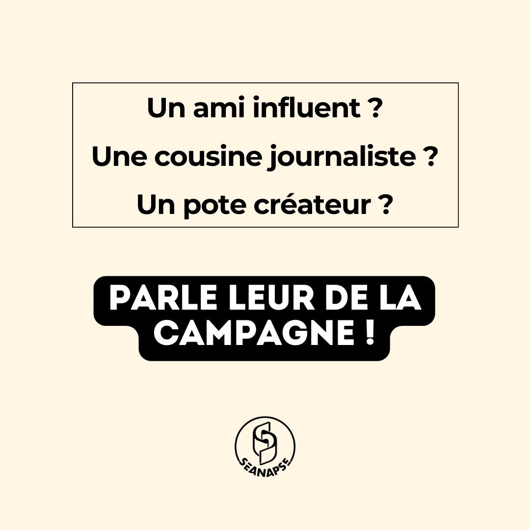 🚨On lance l&rsquo;alerte : on a besoin de visibilit&eacute; !🚨

Tu connais quelqu&rsquo;un qui peut amplifier notre campagne ?
Presse, radios, influenceurs, m&eacute;dias&hellip; On est preneurs de tous les coups de pouce.

Aide-nous &agrave; faire