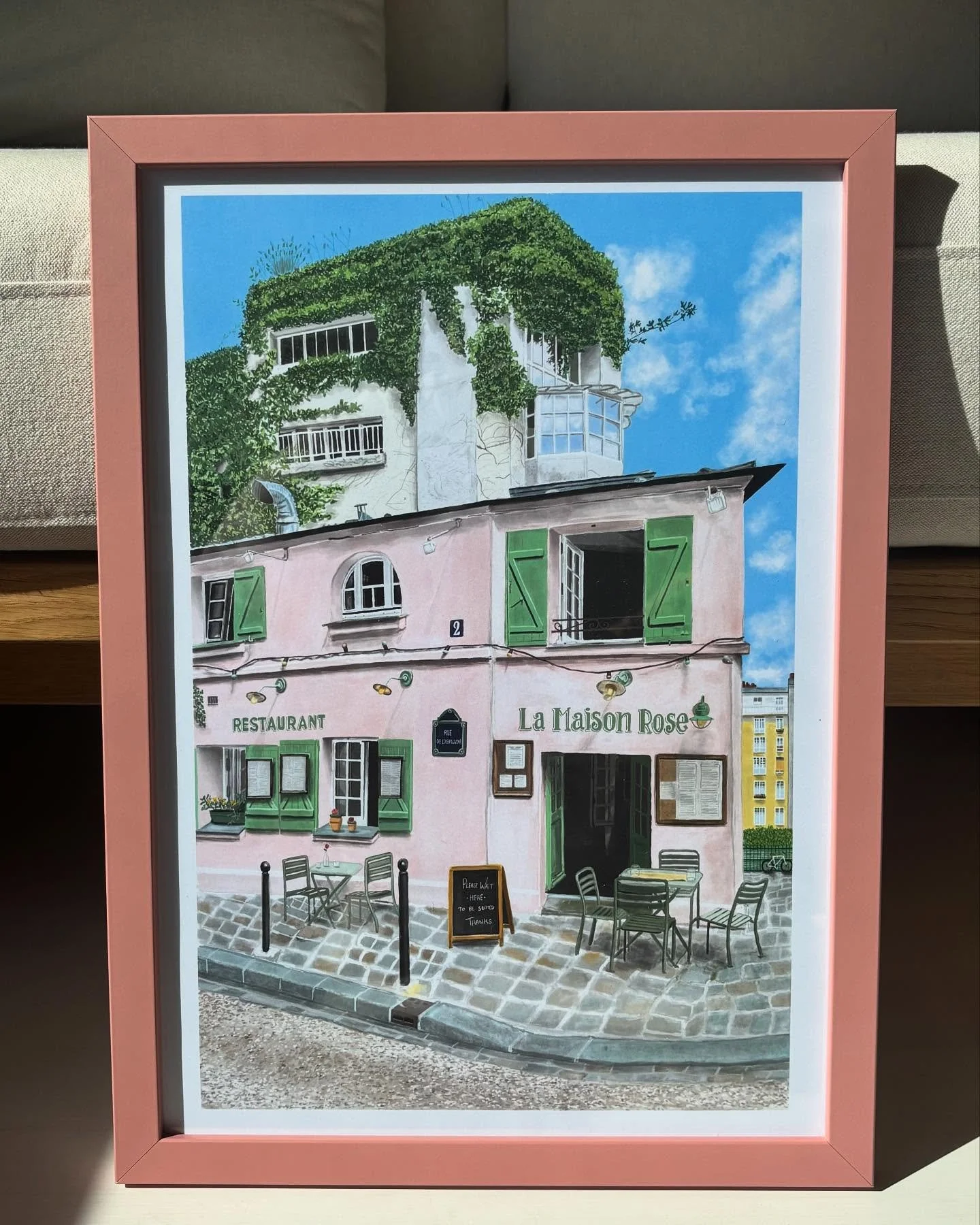 Hello! I hope everyone&rsquo;s had a nice summer 😎 I wanted to show you some premium A3 art prints that will soon be available on my website (stay tuned!). The prints are super high quality and I think they look rather nice in a frame. Three from my