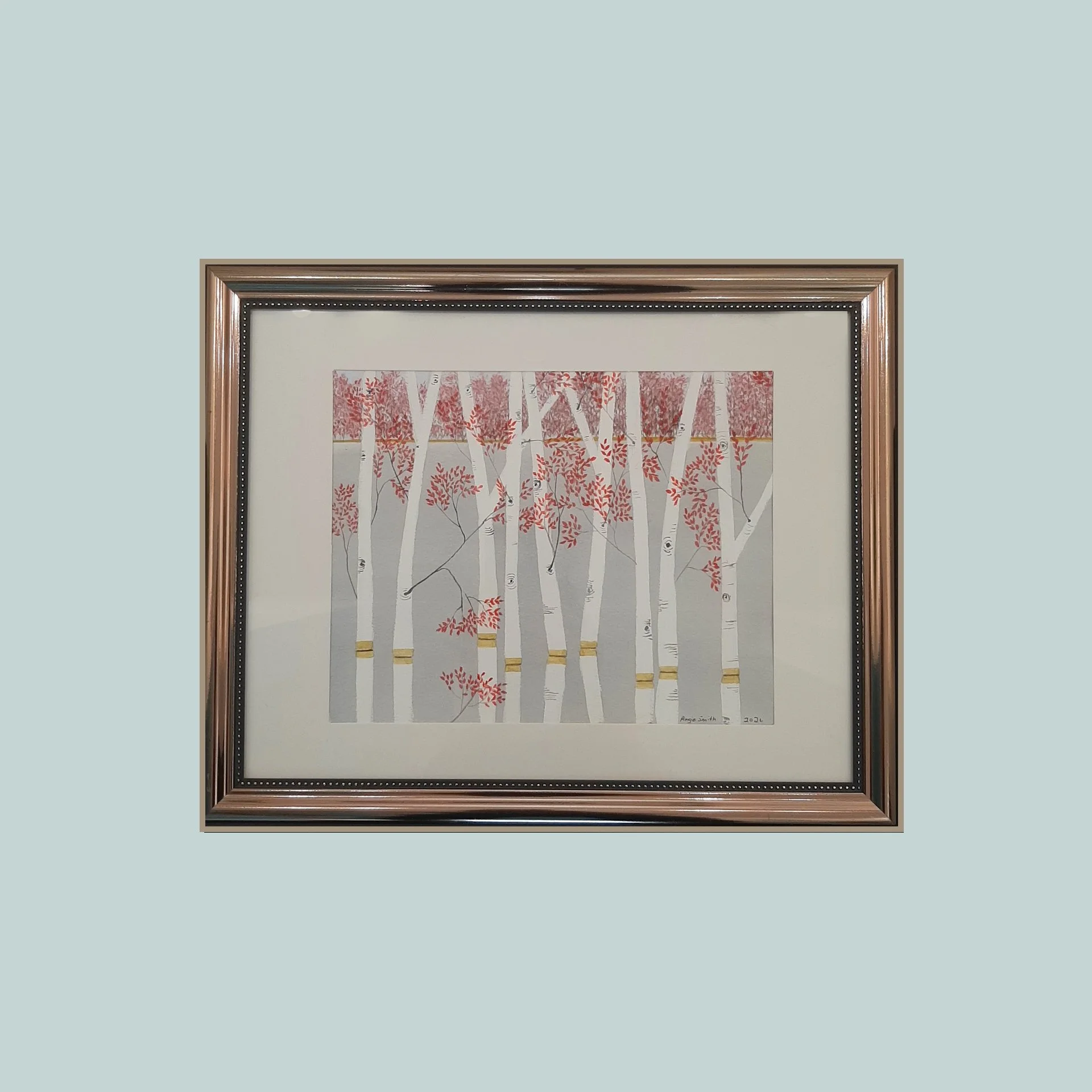 Larches in Water