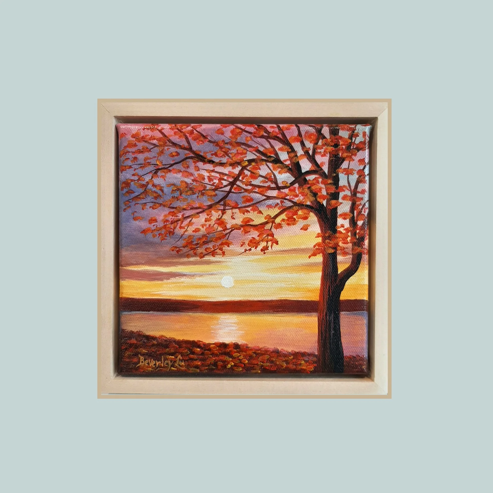 Autumn Sunset Glow