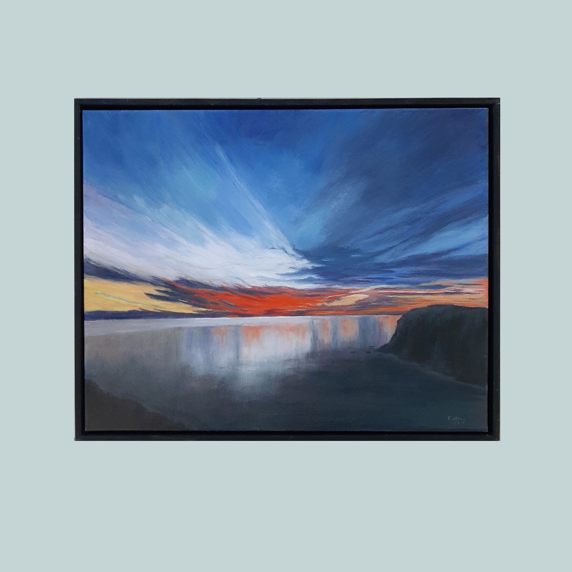 Sunset at Grand Manon