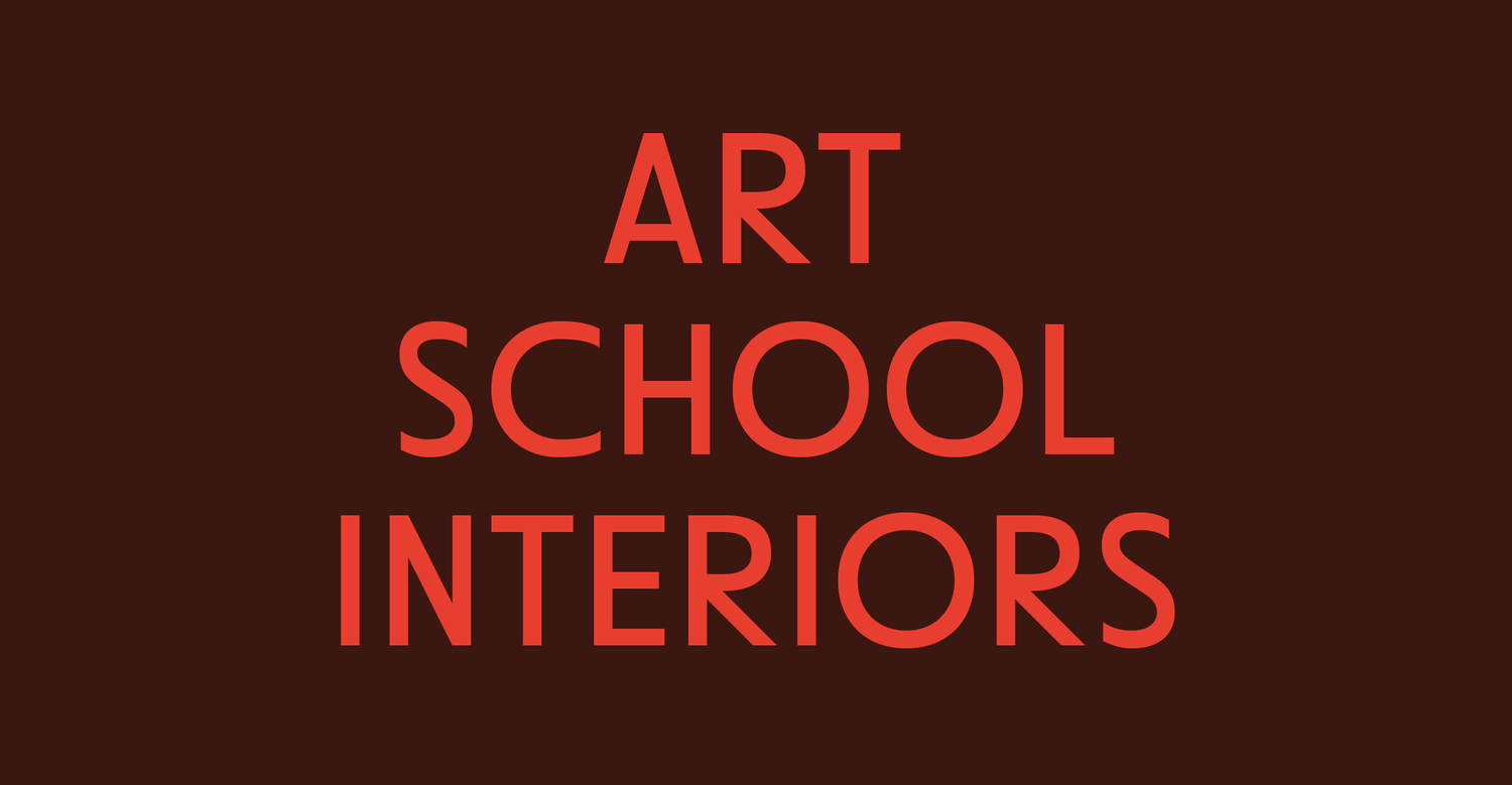 ART SCHOOL INTERIORS by Paige Heimann