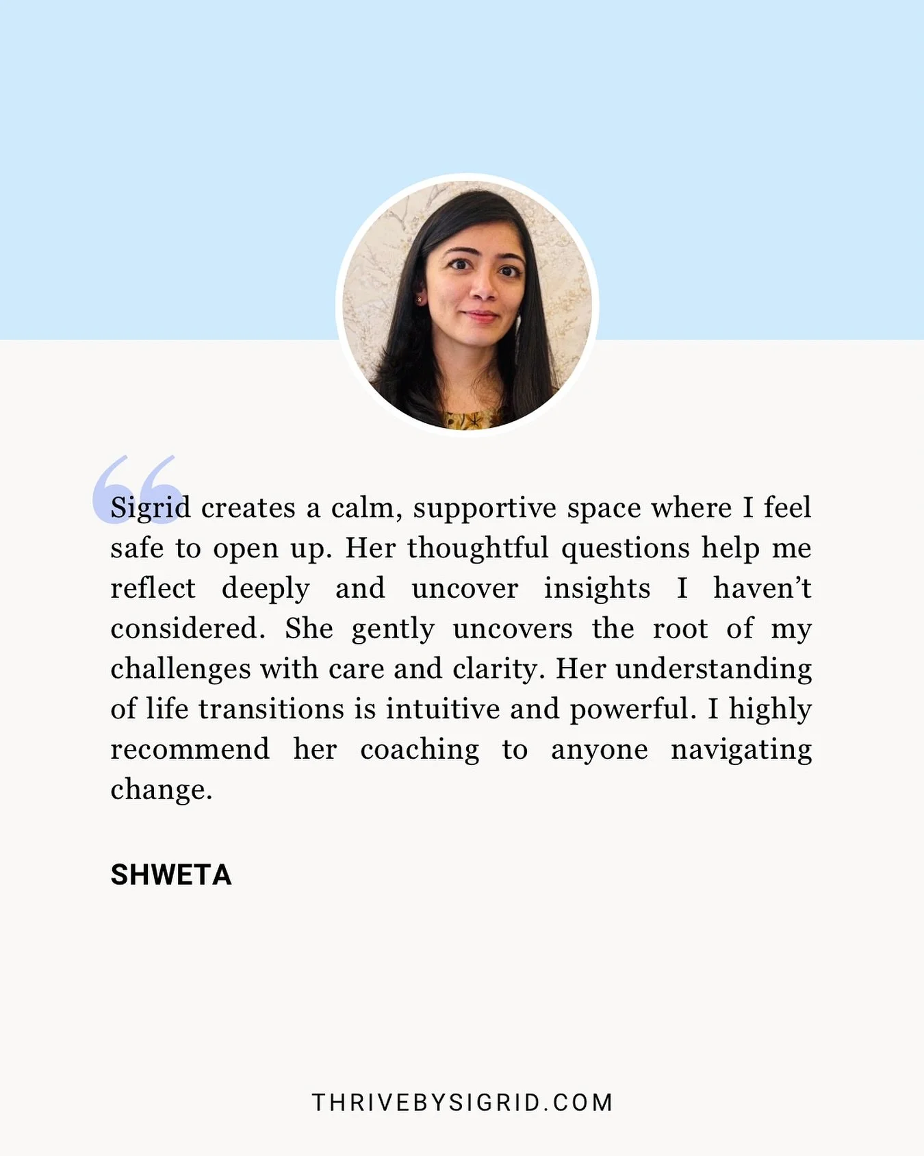 ✨Such a beautiful reflection of what we create in our sessions &mdash; a calm and supportive space where clarity and new insights unfold.

1:1 coaching spots are currently open &mdash; link in bio to book your complimentary discovery call✨

 #coachin