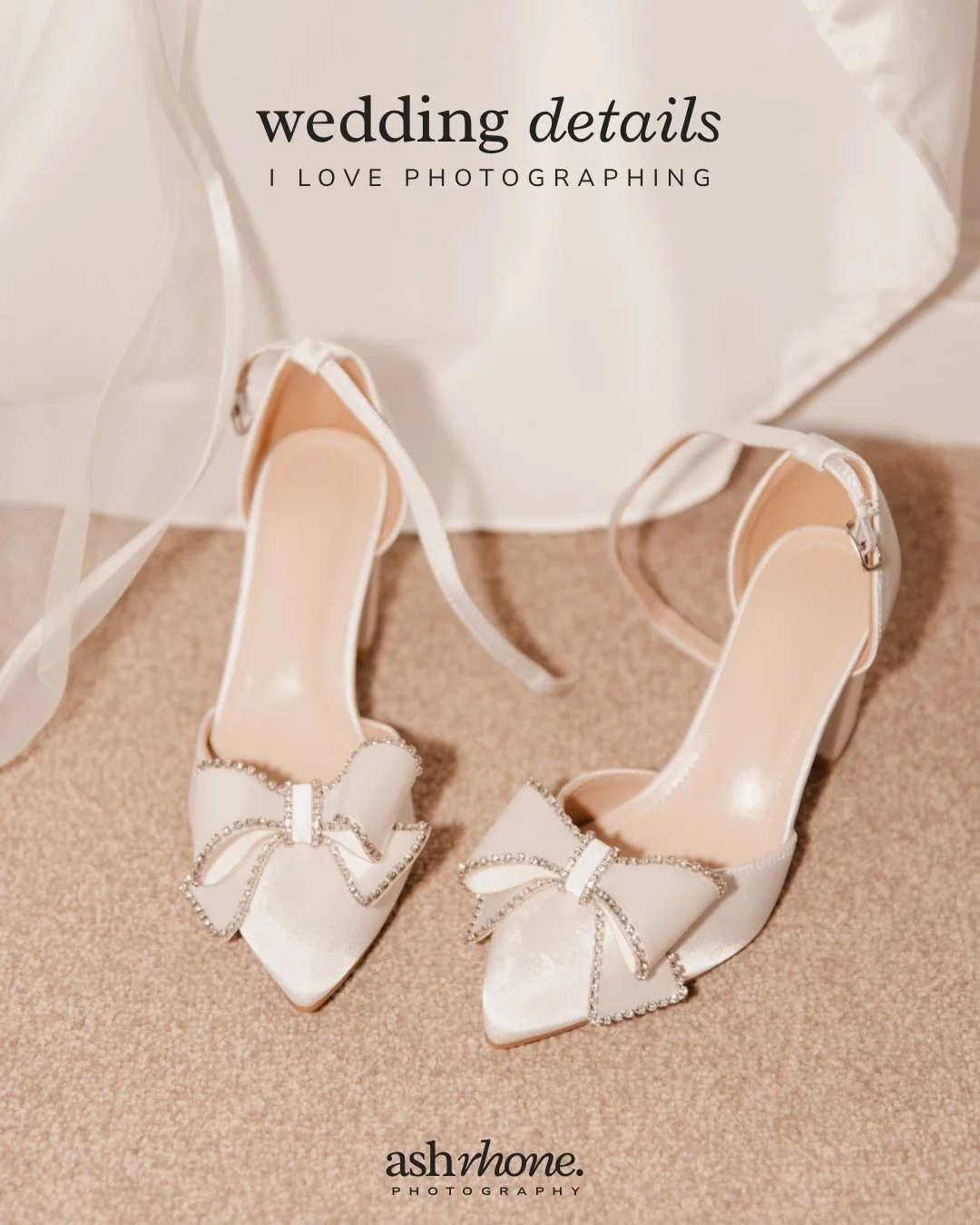 the details tell a story too 🤍

i think one of my favourite parts of a wedding day is all the little things you&rsquo;ve chosen to make it yours.

the perfume you&rsquo;ve worn for years, the shoes you chose to walk down the aisle in, the bouquet yo