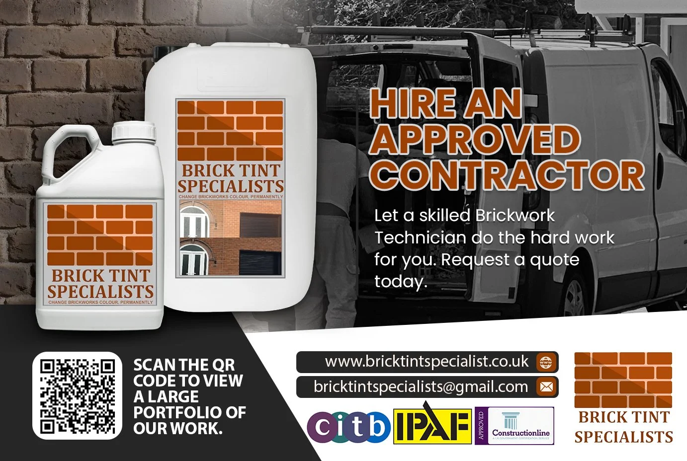 We sell premix DIY brick tinting kits or you can hire a approved contractor to come fix you brickwork on our website.

LINK IN BIO !

#bricktinting #brickrepair #bricky #bricktint #bricklaying #bricklayer
#renovation #extension